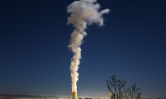 La centrale nucléaire de Golfech, dans le Sud-Ouest, le 3 janvier 2023 ( AFP / CHARLY TRIBALLEAU )